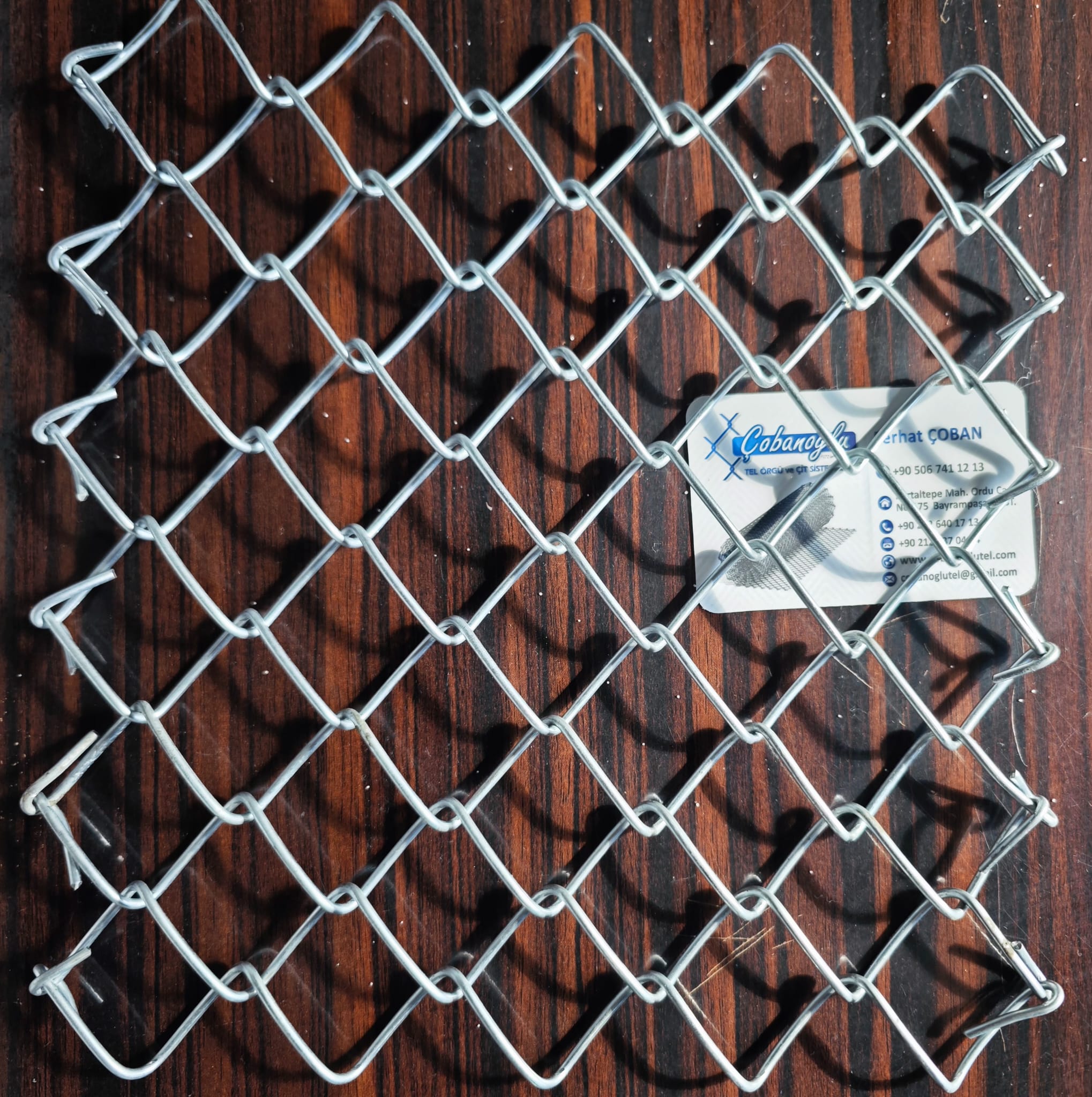 20x20 Tel Örgü Kafes Teli